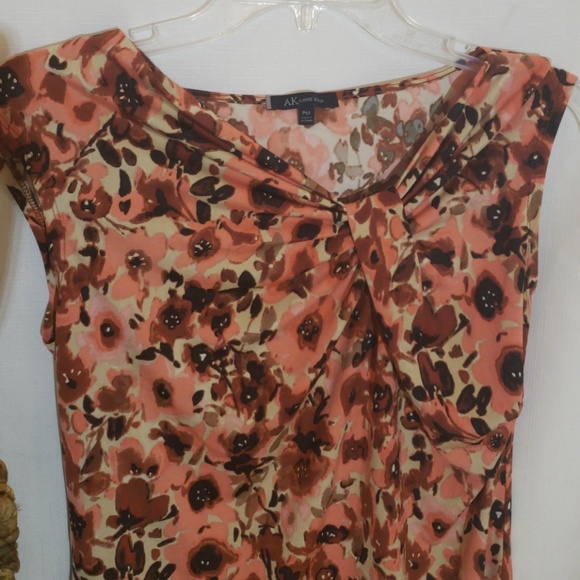 Anne Klein Ruched  Blouse - Picture 3 of 5